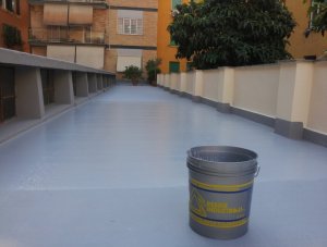Intervento con resine
